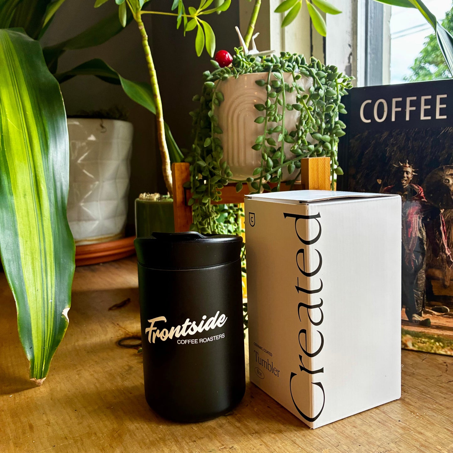 Frontside Tumbler – Black (8 oz)